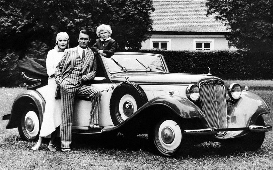 Audi Front UW 220 4-Fenster Cabriolet von Glaser '1933 - 34